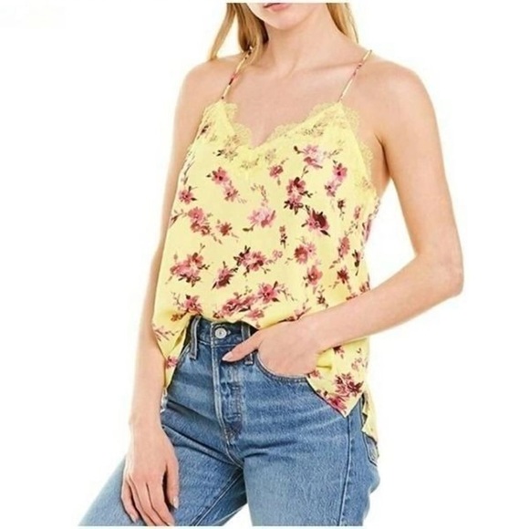 Cami NYC Racer Back Silk Charmeuse Cami - Picture 1 of 9